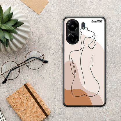 LineArt Woman - Xiaomi Poco C65 θήκη