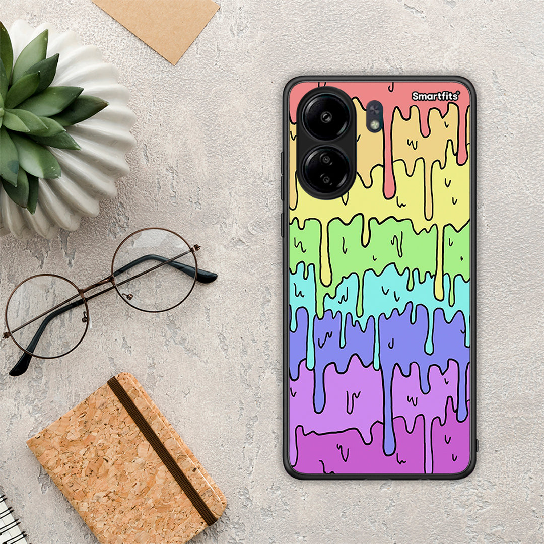 Melting Rainbow - Xiaomi Poco C65 θήκη