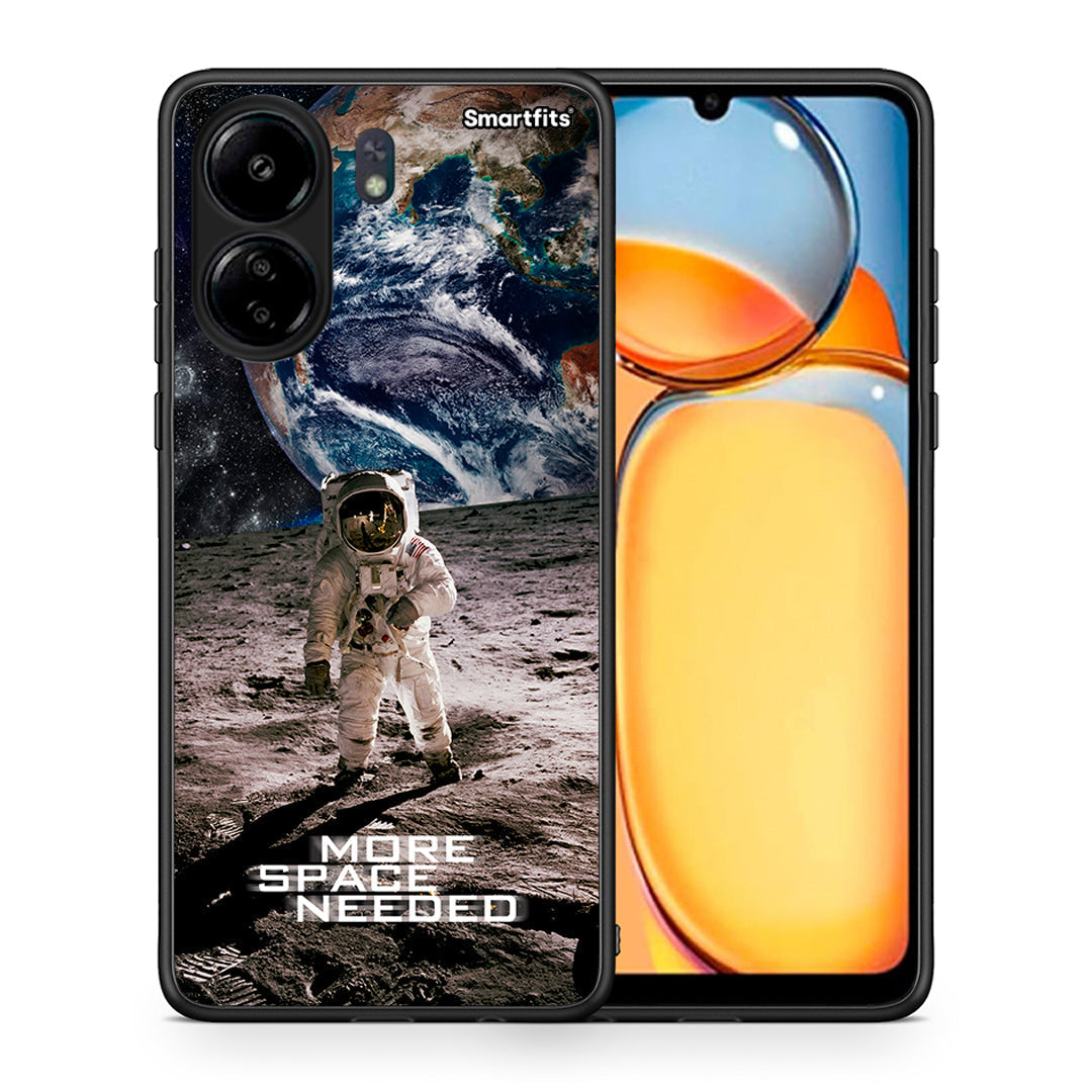 Θήκη Xiaomi Poco C65 More Space από τη Smartfits με σχέδιο στο πίσω μέρος και μαύρο περίβλημα | Xiaomi Poco C65 More Space case with colorful back and black bezels