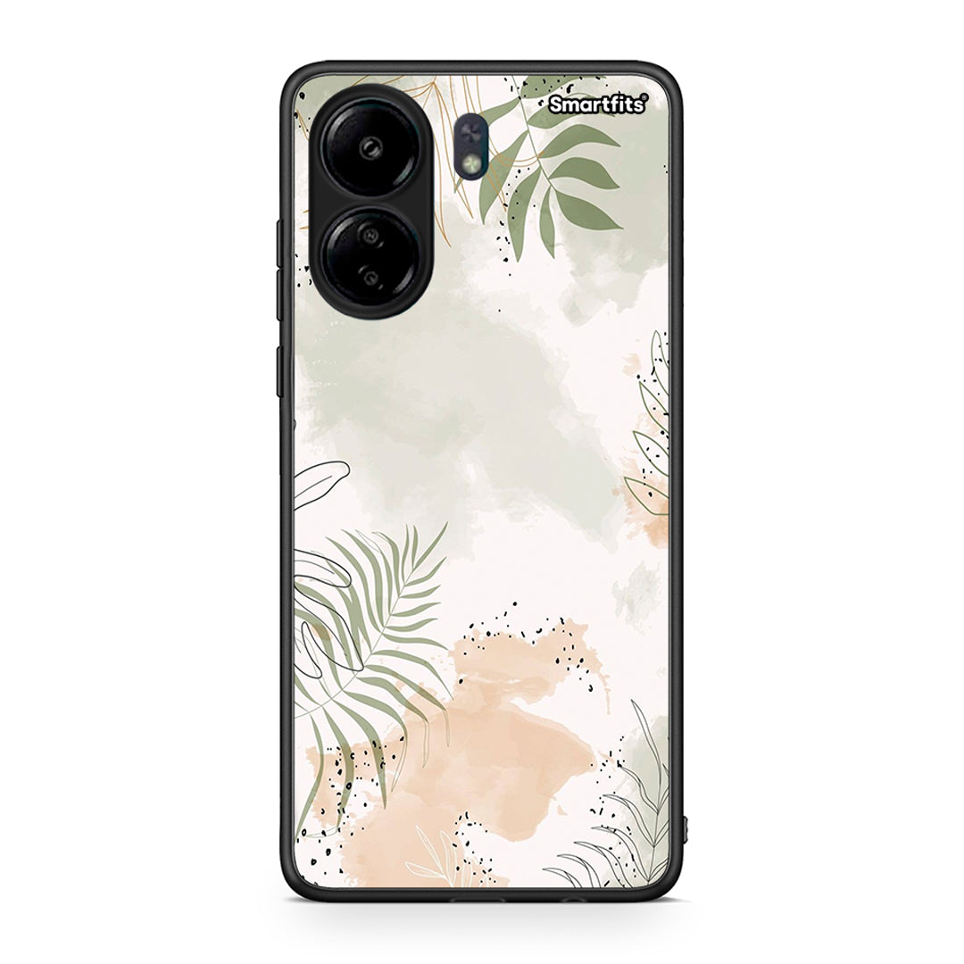 Xiaomi Poco C65 Nude Plants Θήκη από τη Smartfits με σχέδιο στο πίσω μέρος και μαύρο περίβλημα | Smartphone case with colorful back and black bezels by Smartfits