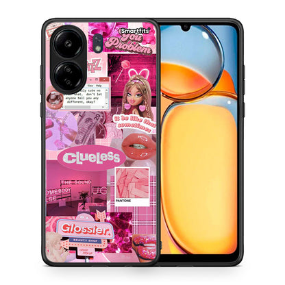 Pink Love - Xiaomi Poco C65 θήκη