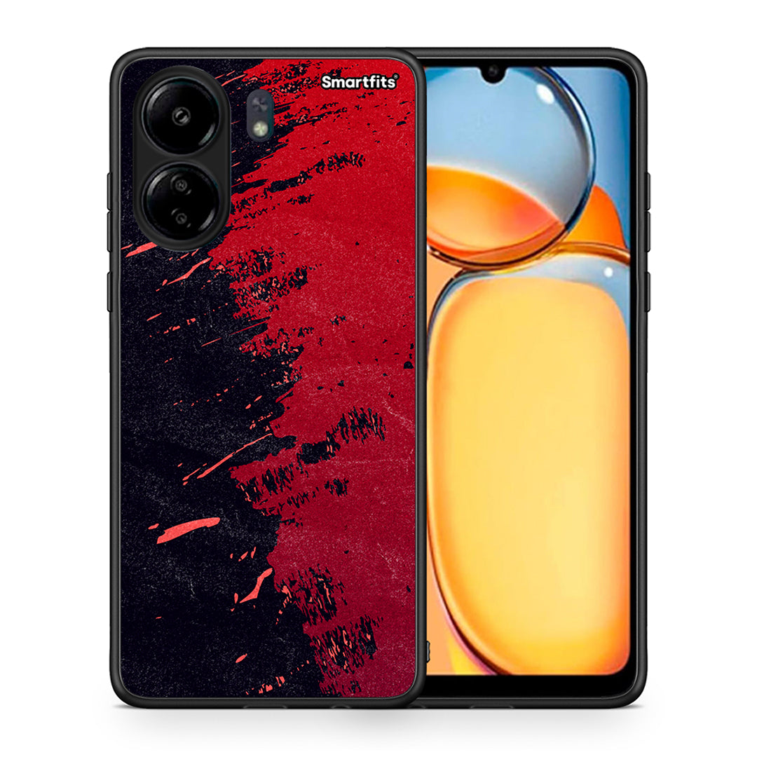 Red Paint - Xiaomi Poco C65 θήκη