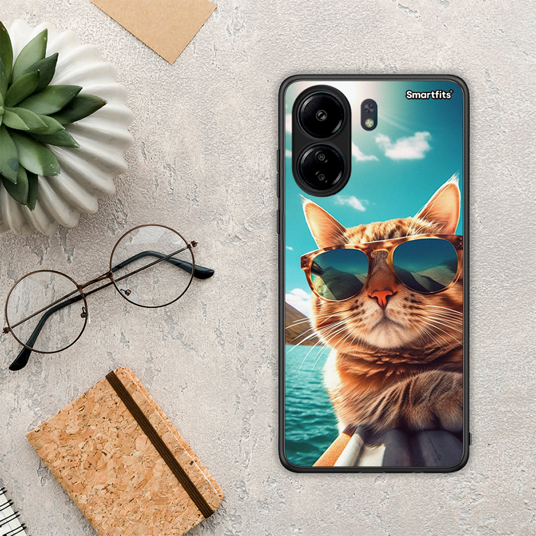 Summer Cat - Xiaomi Poco C65 θήκη