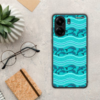 Thumbnail for Swimming Dolphins - Xiaomi Poco C65 θήκη