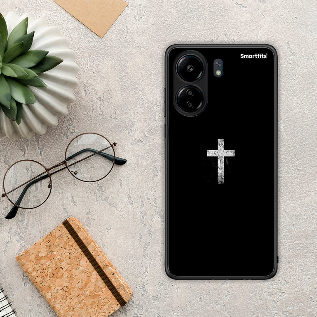 White Cross - Xiaomi Poco C65 θήκη