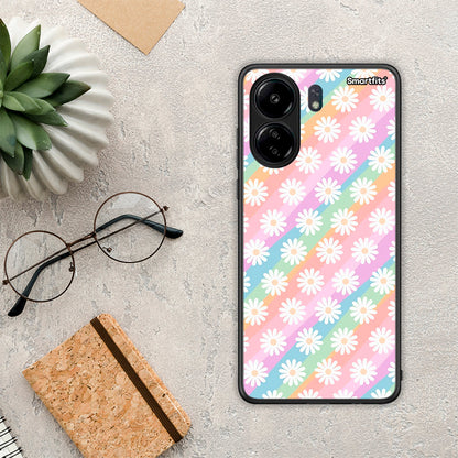 White Daisies - Xiaomi Poco C65 θήκη