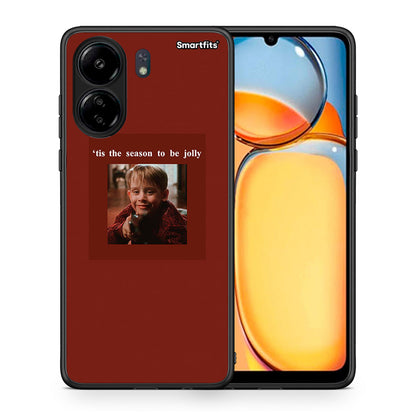 Θήκη Xiaomi Poco C65 Xmas Ultimate Spirit από τη Smartfits με σχέδιο στο πίσω μέρος και μαύρο περίβλημα | Xiaomi Poco C65 Xmas Ultimate Spirit case with colorful back and black bezels