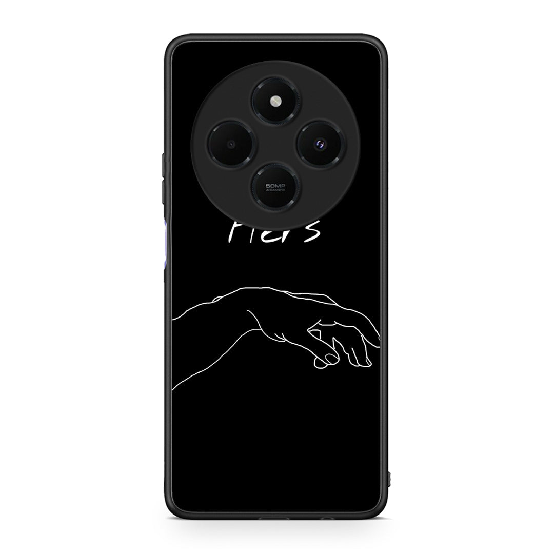 Xiaomi Redmi 14C NFC / A3 Pro / Poco 75 4G / 5G Aeshetic Love 1 Θήκη Αγίου Βαλεντίνου από τη Smartfits με σχέδιο στο πίσω μέρος και μαύρο περίβλημα | Smartphone case with colorful back and black bezels by Smartfits