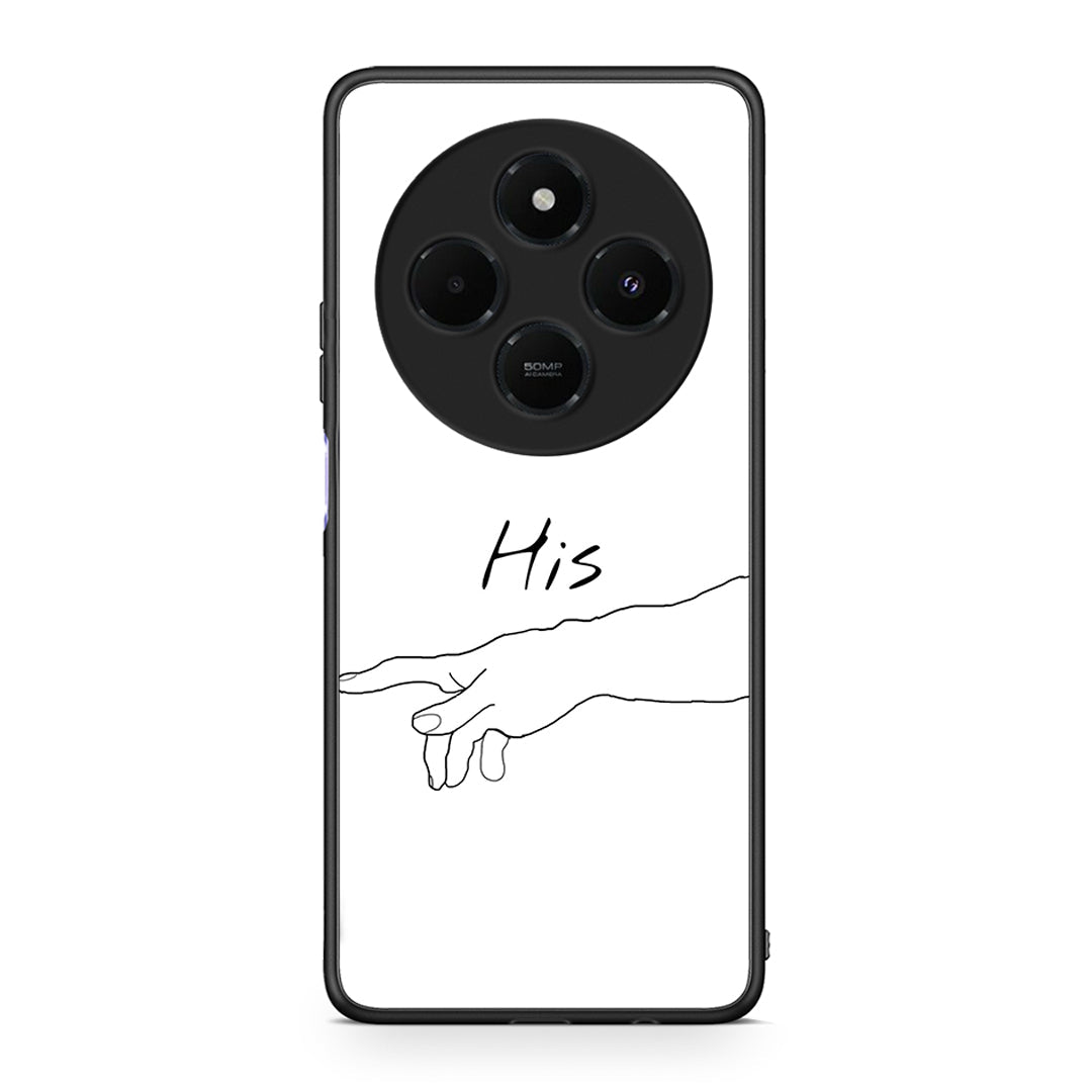 Xiaomi Redmi 14C NFC / A3 Pro / Poco 75 4G / 5G Aeshetic Love 2 Θήκη Αγίου Βαλεντίνου από τη Smartfits με σχέδιο στο πίσω μέρος και μαύρο περίβλημα | Smartphone case with colorful back and black bezels by Smartfits