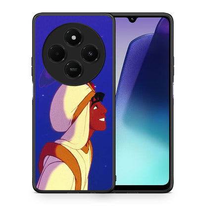 Θήκη Xiaomi Redmi 14C NFC / A3 Pro / Poco 75 4G / 5G Alladin And Jasmine Love 1 από τη Smartfits με σχέδιο στο πίσω μέρος και μαύρο περίβλημα | Xiaomi Redmi 14C NFC / A3 Pro / Poco 75 4G / 5G Alladin And Jasmine Love 1 case with colorful back and black bezels