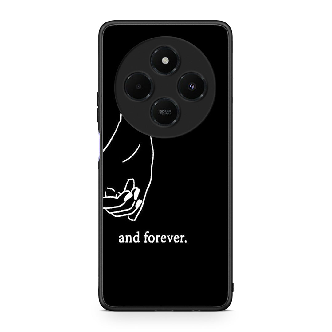 Xiaomi Redmi 14C NFC / A3 Pro / Poco 75 4G / 5G Always & Forever 2 Θήκη Αγίου Βαλεντίνου από τη Smartfits με σχέδιο στο πίσω μέρος και μαύρο περίβλημα | Smartphone case with colorful back and black bezels by Smartfits