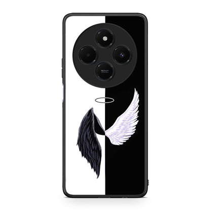 Xiaomi Redmi 14C NFC / A3 Pro / Poco 75 4G / 5G Angels Demons θήκη από τη Smartfits με σχέδιο στο πίσω μέρος και μαύρο περίβλημα | Smartphone case with colorful back and black bezels by Smartfits