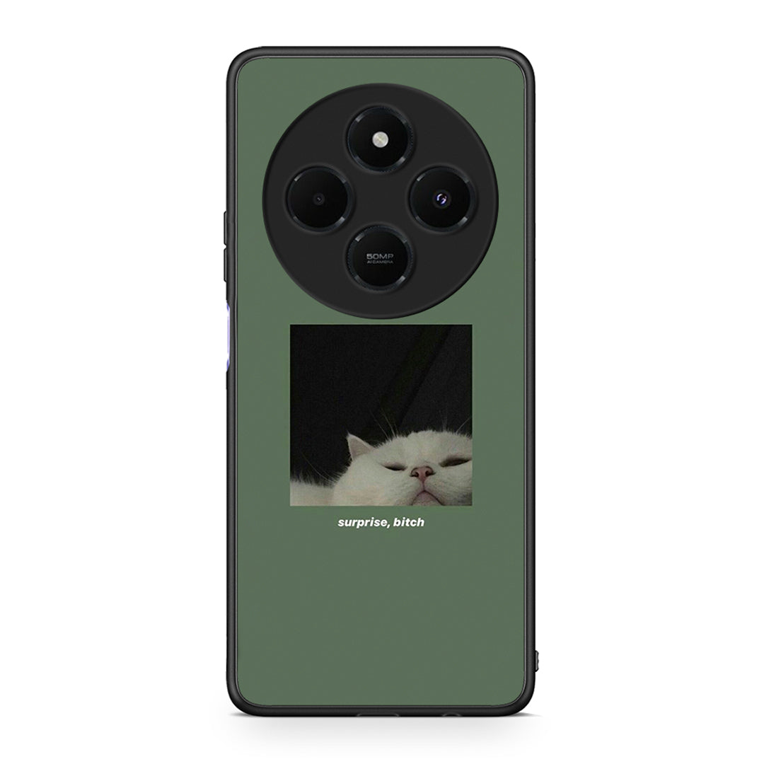 Xiaomi Redmi 14C NFC / A3 Pro / Poco 75 4G / 5G Bitch Surprise θήκη από τη Smartfits με σχέδιο στο πίσω μέρος και μαύρο περίβλημα | Smartphone case with colorful back and black bezels by Smartfits