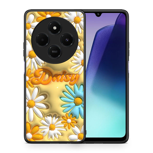 Θήκη Xiaomi Redmi 14C NFC / A3 Pro / Poco 75 4G / 5G Bubble Daisies από τη Smartfits με σχέδιο στο πίσω μέρος και μαύρο περίβλημα | Xiaomi Redmi 14C NFC / A3 Pro / Poco 75 4G / 5G Bubble Daisies case with colorful back and black bezels