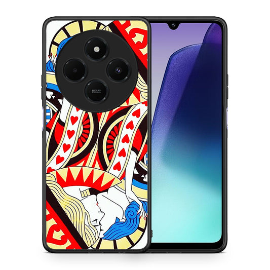 Θήκη Xiaomi Redmi 14C NFC / A3 Pro / Poco 75 4G / 5G Card Love από τη Smartfits με σχέδιο στο πίσω μέρος και μαύρο περίβλημα | Xiaomi Redmi 14C NFC / A3 Pro / Poco 75 4G / 5G Card Love case with colorful back and black bezels