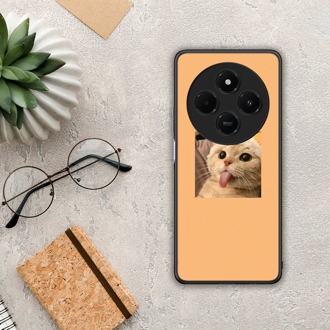 Cat Tongue - Xiaomi Redmi 14C NFC / A3 Pro / Poco 75 4G / 5G θήκη