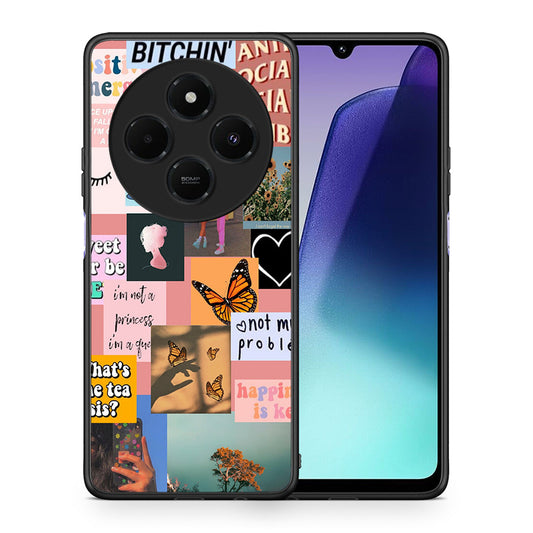 Collage Bitchin - Xiaomi Redmi 14C NFC / A3 Pro / Poco 75 4G / 5G θήκη