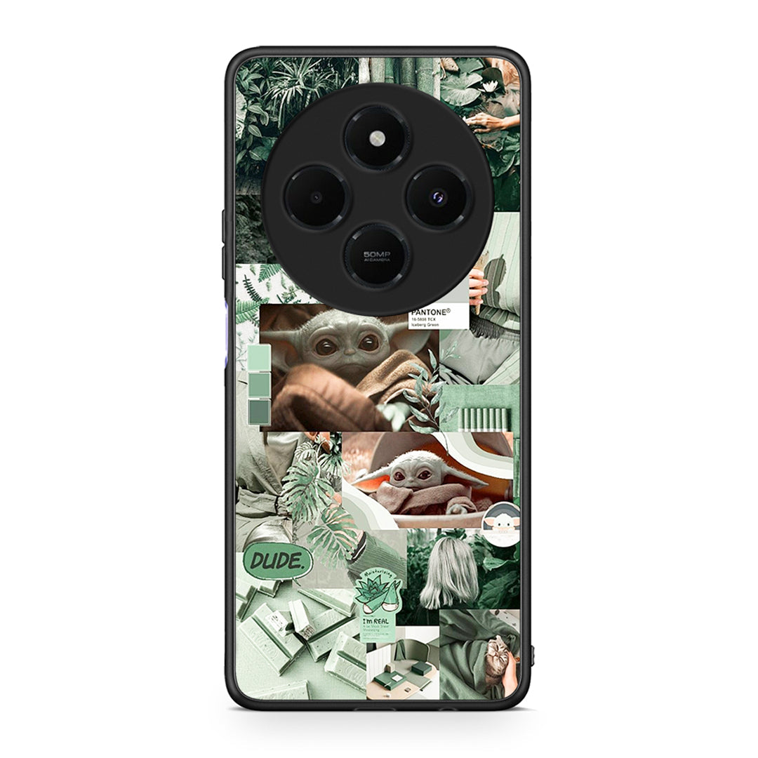 Xiaomi Redmi 14C NFC / A3 Pro / Poco 75 4G / 5G Collage Dude Θήκη Αγίου Βαλεντίνου από τη Smartfits με σχέδιο στο πίσω μέρος και μαύρο περίβλημα | Smartphone case with colorful back and black bezels by Smartfits