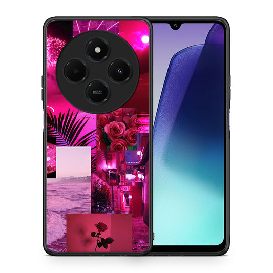 Collage Red Roses - Xiaomi Redmi 14C NFC / A3 Pro / Poco 75 4G / 5G θήκη