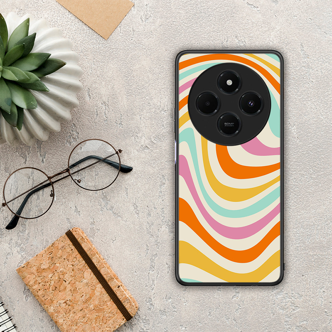 Colourful Waves - Xiaomi Redmi 14C NFC / A3 Pro / Poco 75 4G / 5G θήκη