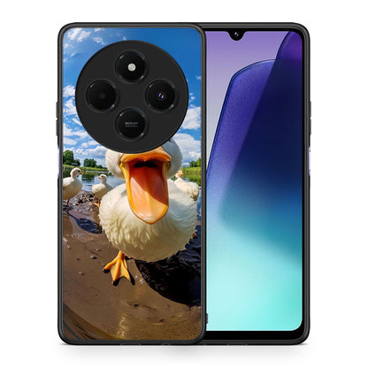 Θήκη Xiaomi Redmi 14C NFC / A3 Pro / Poco 75 4G / 5G Duck Face από τη Smartfits με σχέδιο στο πίσω μέρος και μαύρο περίβλημα | Xiaomi Redmi 14C NFC / A3 Pro / Poco 75 4G / 5G Duck Face case with colorful back and black bezels