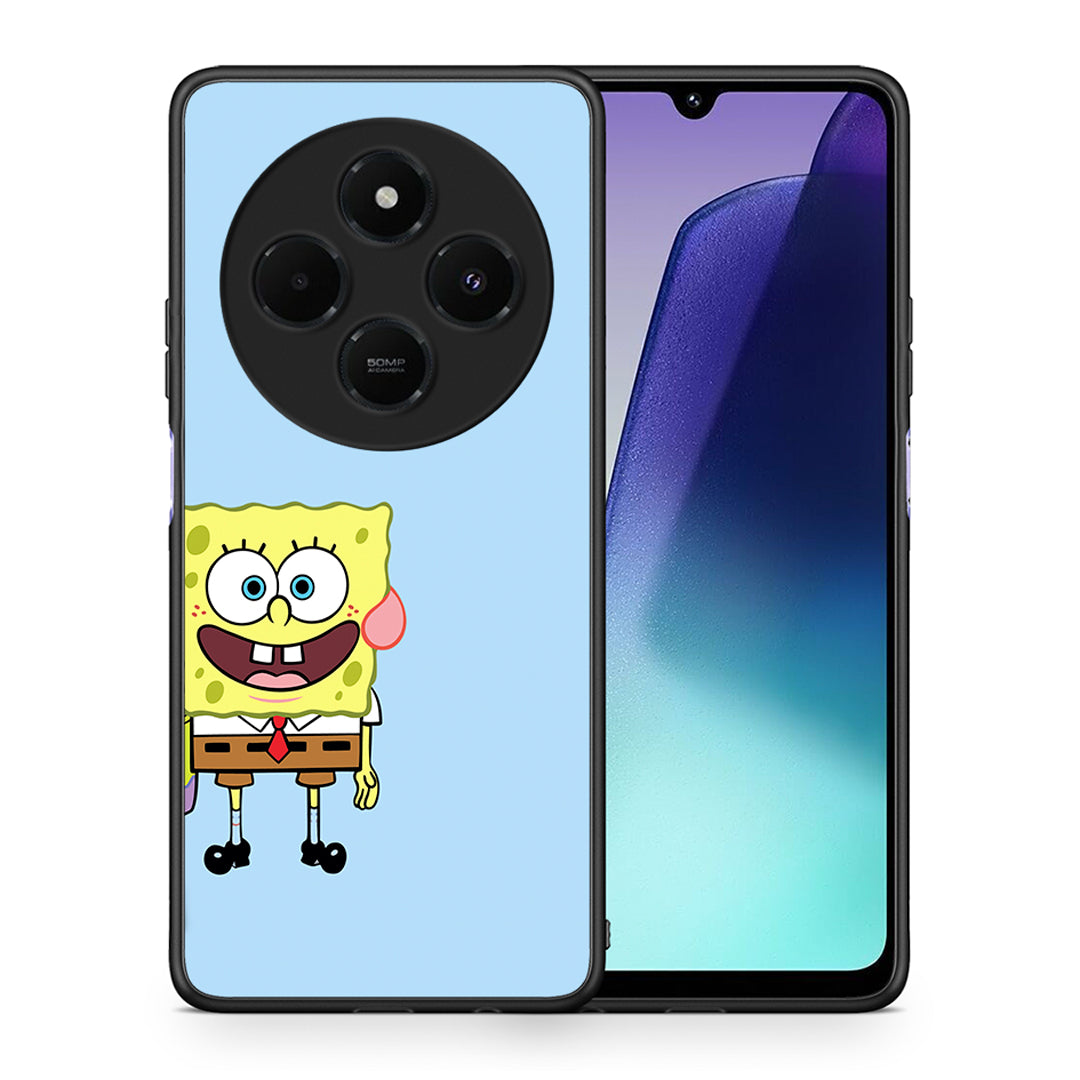 Θήκη Xiaomi Redmi 14C NFC / A3 Pro / Poco 75 4G / 5G Friends Bob από τη Smartfits με σχέδιο στο πίσω μέρος και μαύρο περίβλημα | Xiaomi Redmi 14C NFC / A3 Pro / Poco 75 4G / 5G Friends Bob case with colorful back and black bezels