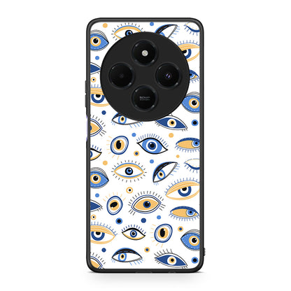 Xiaomi Redmi 14C NFC / A3 Pro / Poco 75 4G / 5G Ftou Ftou θήκη από τη Smartfits με σχέδιο στο πίσω μέρος και μαύρο περίβλημα | Smartphone case with colorful back and black bezels by Smartfits