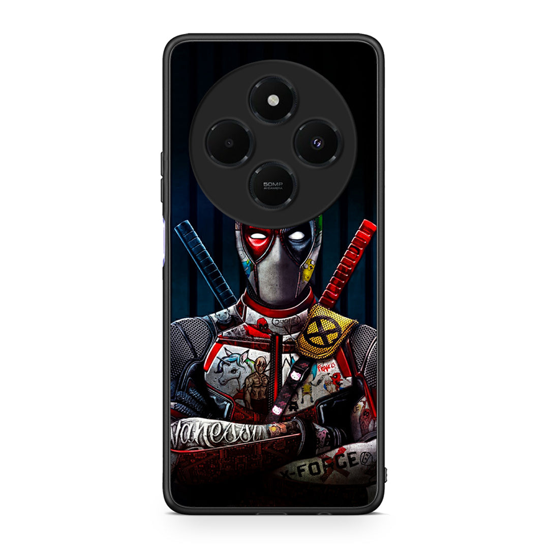Xiaomi Redmi 14C NFC / A3 Pro / Poco 75 4G / 5G Funny Guy θήκη από τη Smartfits με σχέδιο στο πίσω μέρος και μαύρο περίβλημα | Smartphone case with colorful back and black bezels by Smartfits