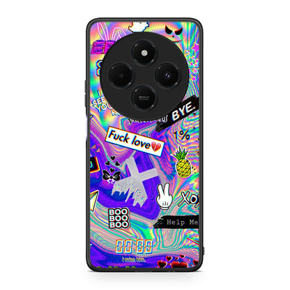 Xiaomi Redmi 14C NFC / A3 Pro / Poco 75 4G / 5G Game Over θήκη από τη Smartfits με σχέδιο στο πίσω μέρος και μαύρο περίβλημα | Smartphone case with colorful back and black bezels by Smartfits