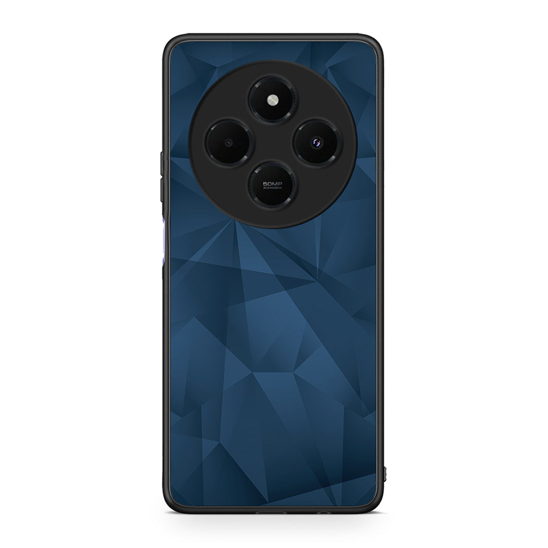 39 - Xiaomi Redmi 14C NFC / A3 Pro / Poco 75 4G / 5G Blue Abstract Geometric case, cover, bumper