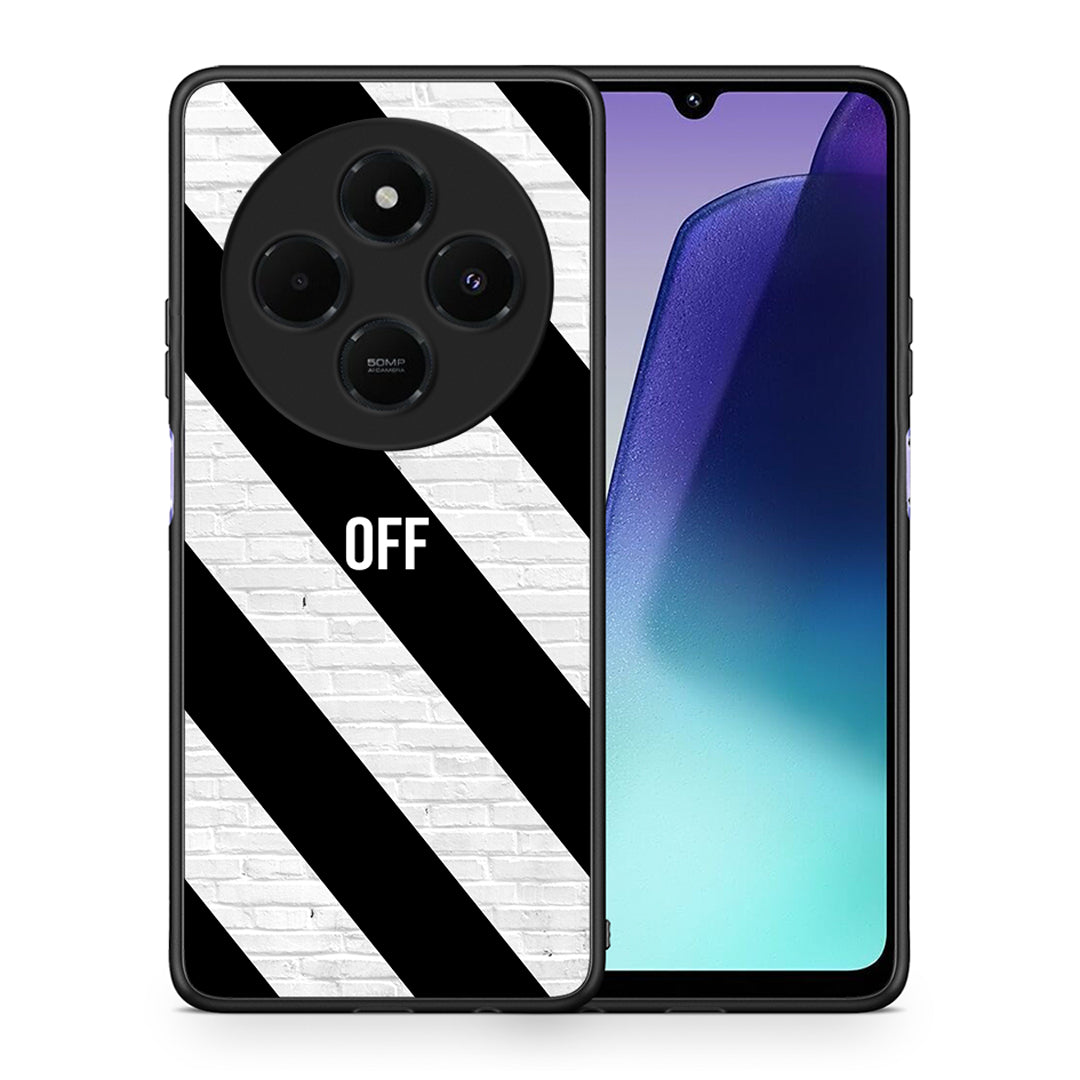 Θήκη Xiaomi Redmi 14C NFC / A3 Pro / Poco 75 4G / 5G Get Off από τη Smartfits με σχέδιο στο πίσω μέρος και μαύρο περίβλημα | Xiaomi Redmi 14C NFC / A3 Pro / Poco 75 4G / 5G Get Off case with colorful back and black bezels