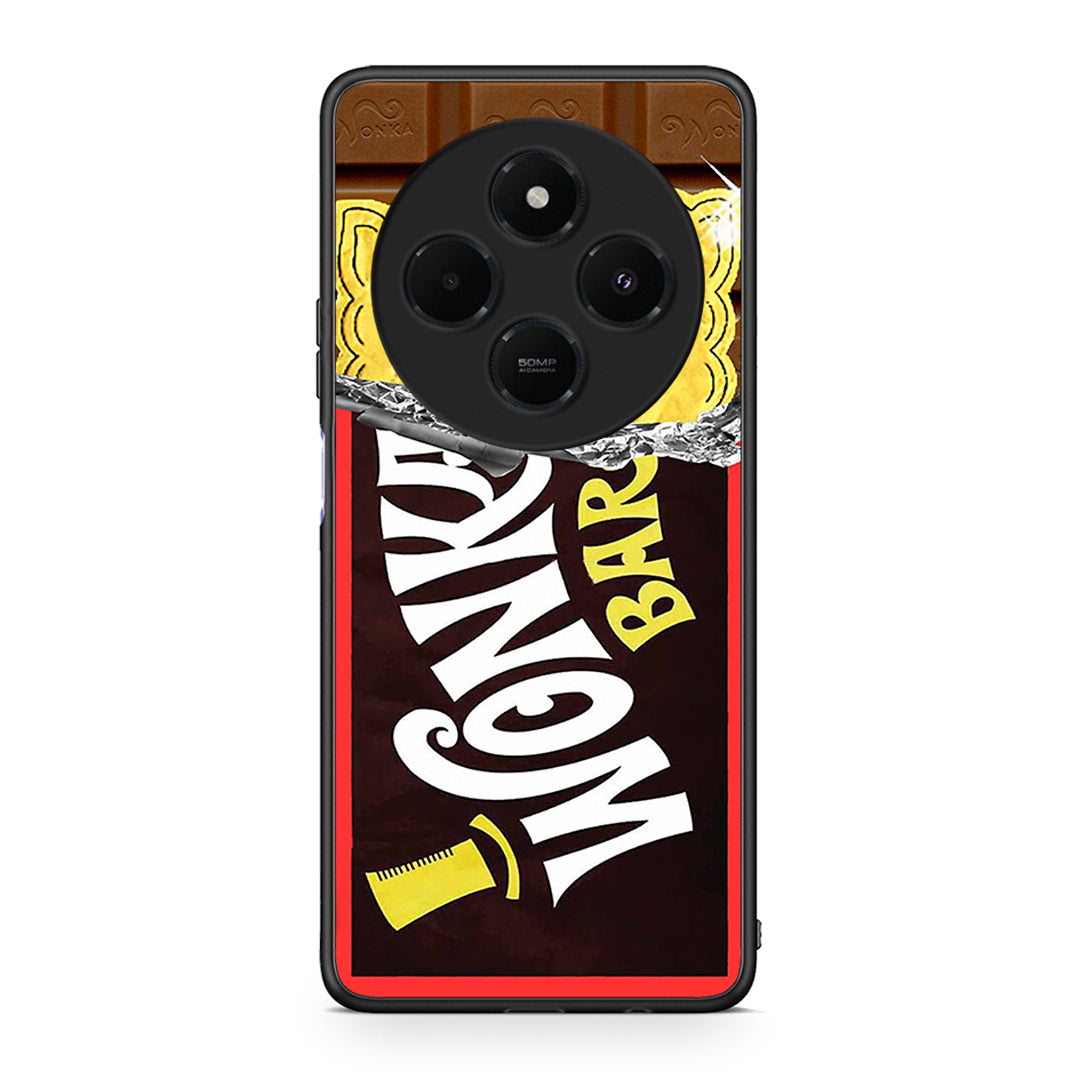Xiaomi Redmi 14C NFC / A3 Pro / Poco 75 4G / 5G Golden Ticket θήκη από τη Smartfits με σχέδιο στο πίσω μέρος και μαύρο περίβλημα | Smartphone case with colorful back and black bezels by Smartfits