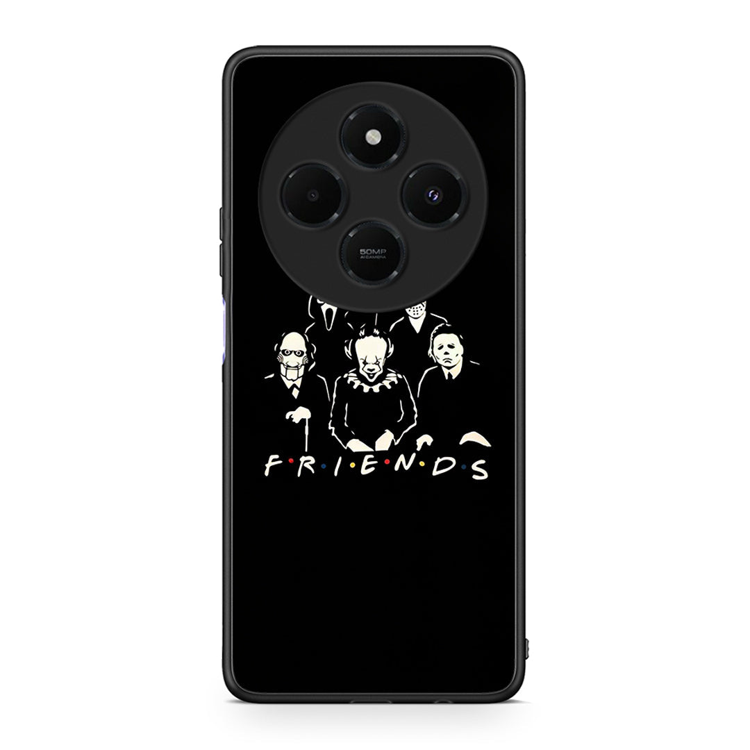 Xiaomi Redmi 14C NFC / A3 Pro / Poco 75 4G / 5G Halloween Friends Θήκη από τη Smartfits με σχέδιο στο πίσω μέρος και μαύρο περίβλημα | Smartphone case with colorful back and black bezels by Smartfits