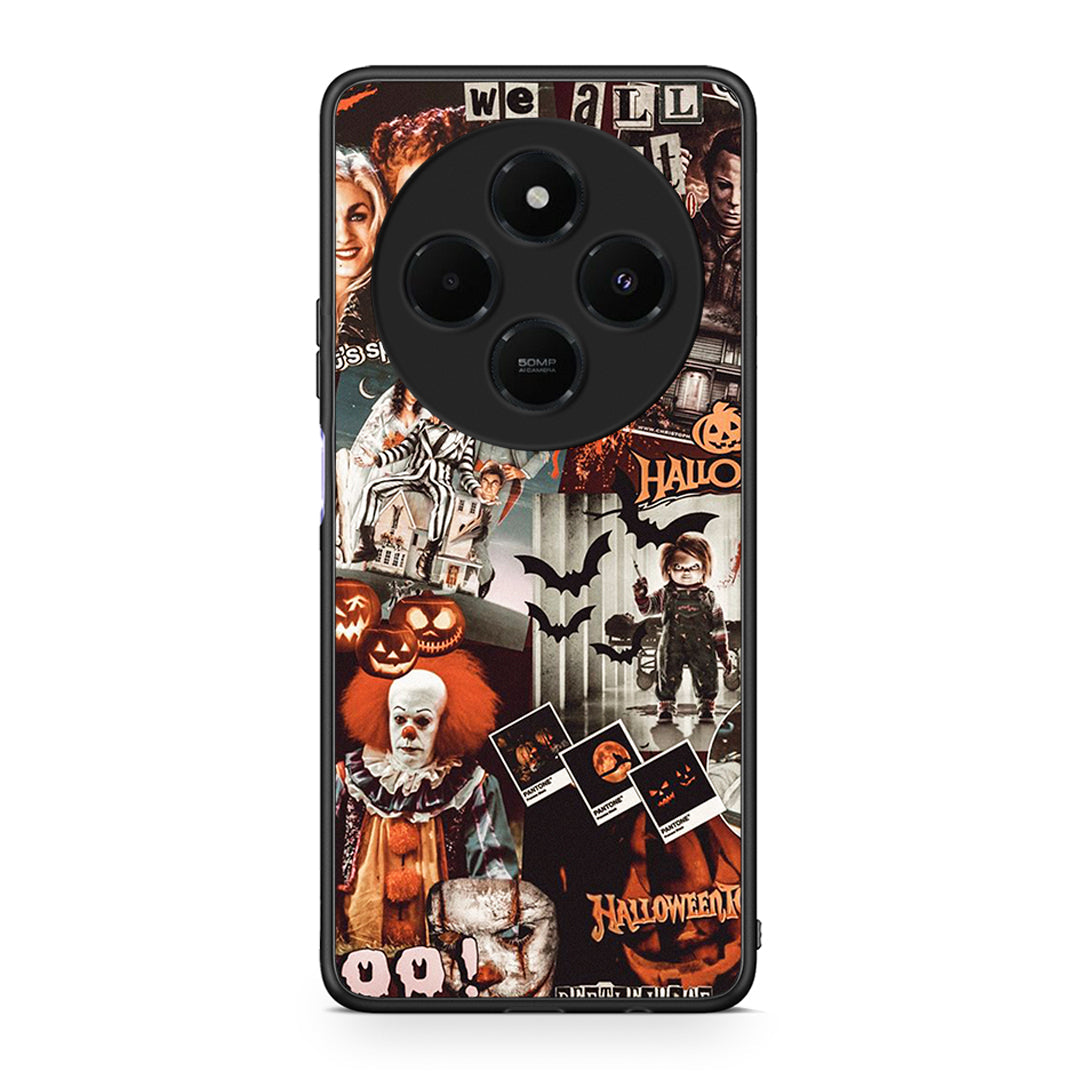 Xiaomi Redmi 14C NFC / A3 Pro / Poco 75 4G / 5G Halloween Spooky Season Θήκη από τη Smartfits με σχέδιο στο πίσω μέρος και μαύρο περίβλημα | Smartphone case with colorful back and black bezels by Smartfits