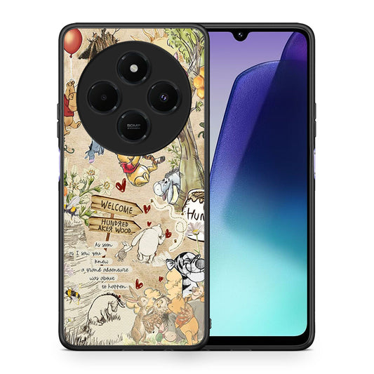 Θήκη Xiaomi Redmi 14C NFC / A3 Pro / Poco 75 4G / 5G Happy Friends από τη Smartfits με σχέδιο στο πίσω μέρος και μαύρο περίβλημα | Xiaomi Redmi 14C NFC / A3 Pro / Poco 75 4G / 5G Happy Friends case with colorful back and black bezels