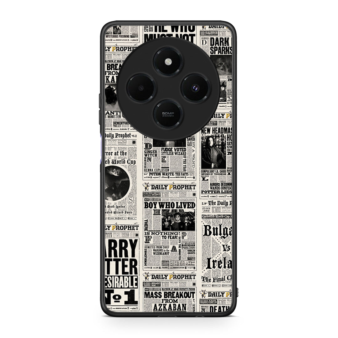 Xiaomi Redmi 14C NFC / A3 Pro / Poco 75 4G / 5G Harry Paper θήκη από τη Smartfits με σχέδιο στο πίσω μέρος και μαύρο περίβλημα | Smartphone case with colorful back and black bezels by Smartfits