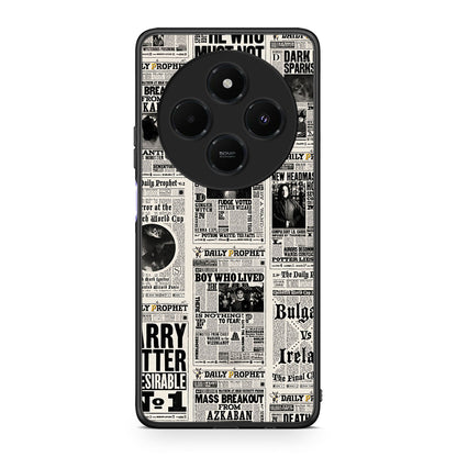 Xiaomi Redmi 14C NFC / A3 Pro / Poco 75 4G / 5G Harry Paper θήκη από τη Smartfits με σχέδιο στο πίσω μέρος και μαύρο περίβλημα | Smartphone case with colorful back and black bezels by Smartfits