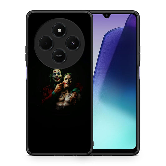 Θήκη Xiaomi Redmi 14C NFC / A3 Pro / Poco 75 4G / 5G Clown Hero από τη Smartfits με σχέδιο στο πίσω μέρος και μαύρο περίβλημα | Xiaomi Redmi 14C NFC / A3 Pro / Poco 75 4G / 5G Clown Hero case with colorful back and black bezels