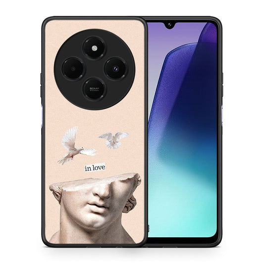 Θήκη Xiaomi Redmi 14C NFC / A3 Pro / Poco 75 4G / 5G In Love από τη Smartfits με σχέδιο στο πίσω μέρος και μαύρο περίβλημα | Xiaomi Redmi 14C NFC / A3 Pro / Poco 75 4G / 5G In Love case with colorful back and black bezels