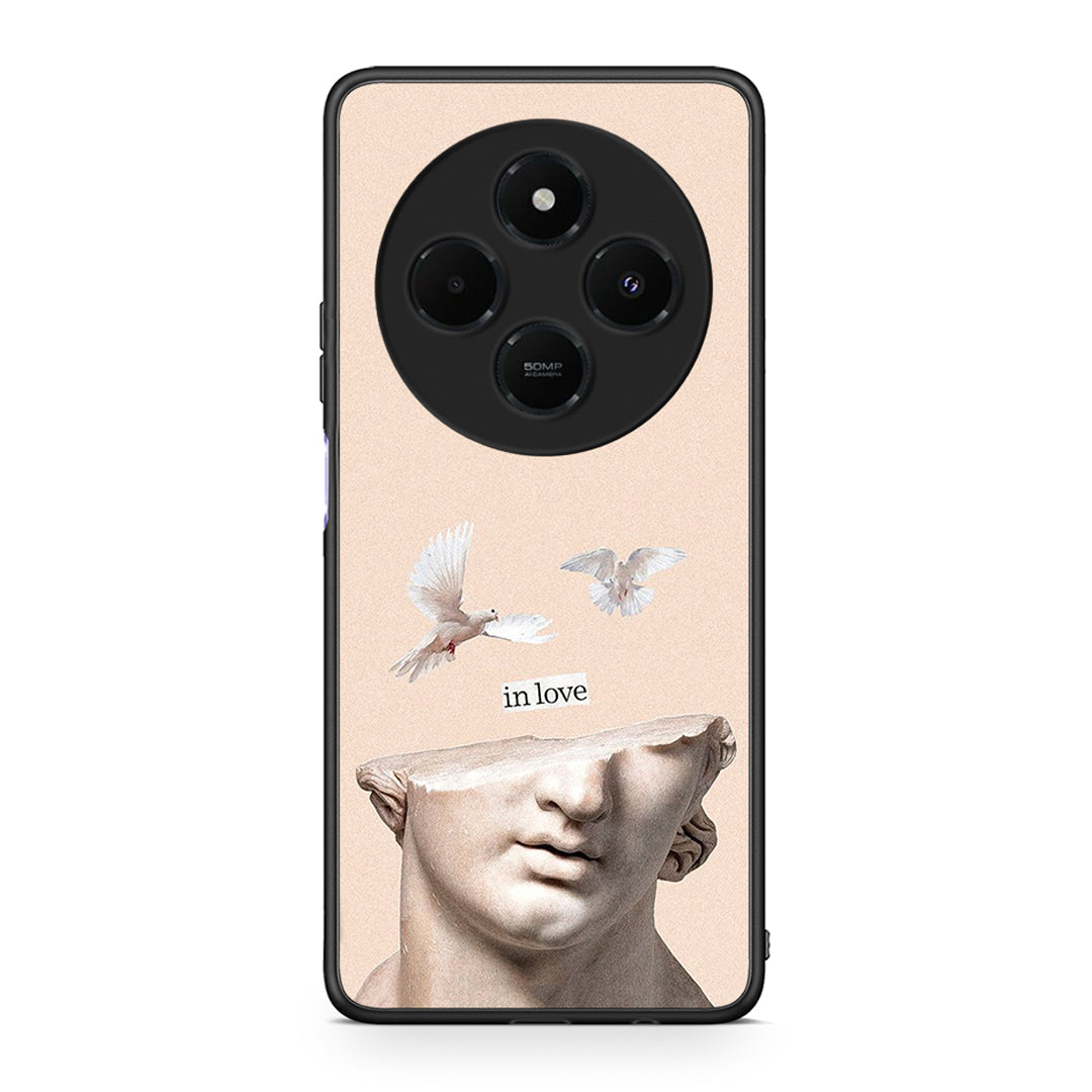 Xiaomi Redmi 14C NFC / A3 Pro / Poco 75 4G / 5G In Love θήκη από τη Smartfits με σχέδιο στο πίσω μέρος και μαύρο περίβλημα | Smartphone case with colorful back and black bezels by Smartfits
