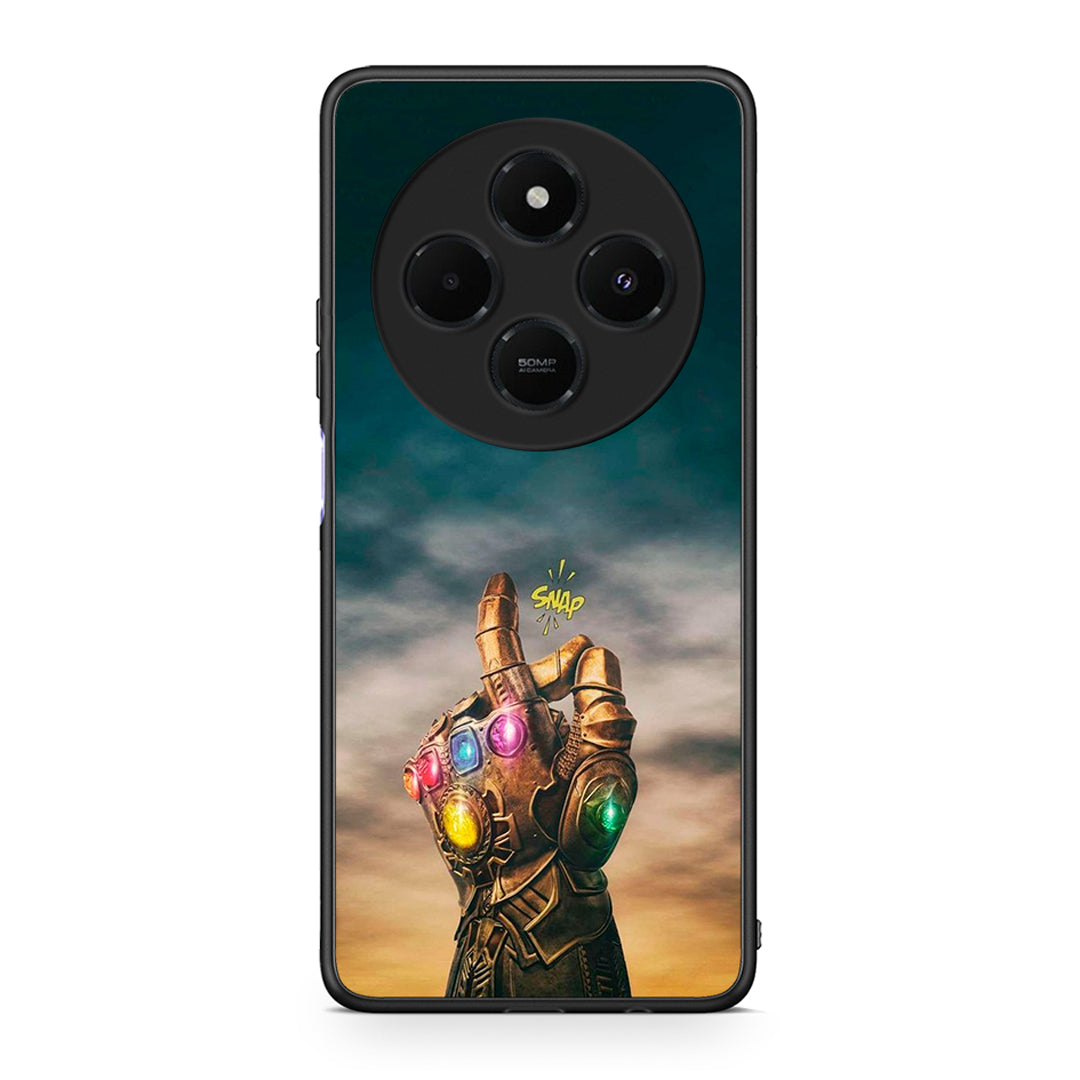 Xiaomi Redmi 14C NFC / A3 Pro / Poco 75 4G / 5G Infinity Snap θήκη από τη Smartfits με σχέδιο στο πίσω μέρος και μαύρο περίβλημα | Smartphone case with colorful back and black bezels by Smartfits