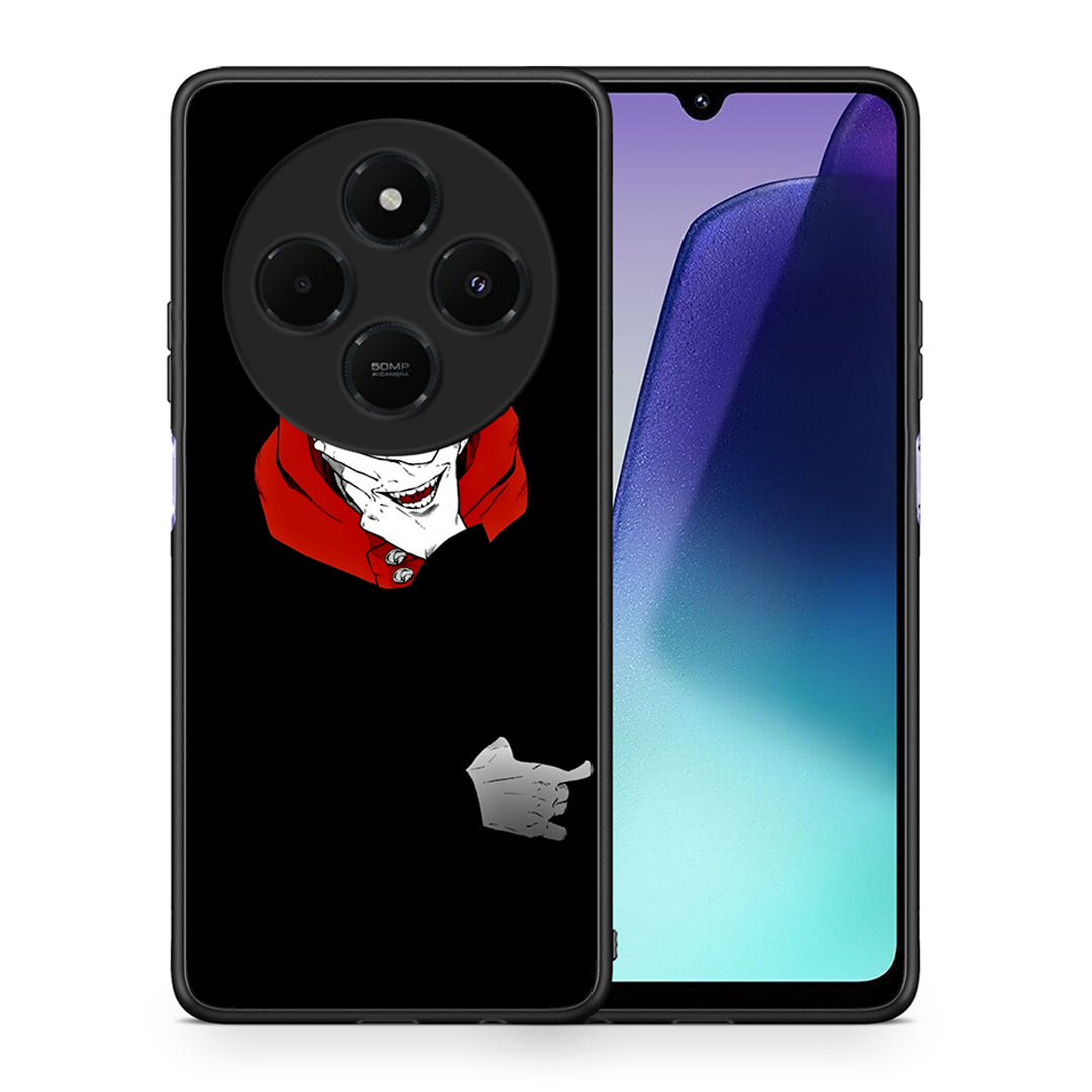 Θήκη Xiaomi Redmi 14C NFC / A3 Pro / Poco 75 4G / 5G Itadori Anime από τη Smartfits με σχέδιο στο πίσω μέρος και μαύρο περίβλημα | Xiaomi Redmi 14C NFC / A3 Pro / Poco 75 4G / 5G Itadori Anime case with colorful back and black bezels