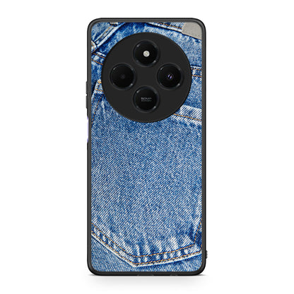 Xiaomi Redmi 14C NFC / A3 Pro / Poco 75 4G / 5G Jeans Pocket θήκη από τη Smartfits με σχέδιο στο πίσω μέρος και μαύρο περίβλημα | Smartphone case with colorful back and black bezels by Smartfits