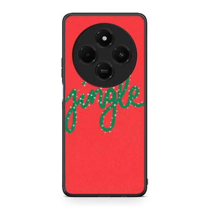 Xiaomi Redmi 14C NFC / A3 Pro / Poco 75 4G / 5G Jingle Xmas θήκη από τη Smartfits με σχέδιο στο πίσω μέρος και μαύρο περίβλημα | Smartphone case with colorful back and black bezels by Smartfits