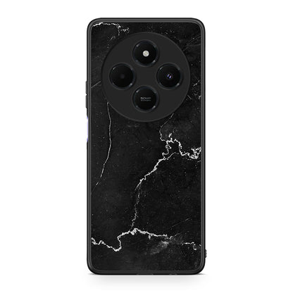 Xiaomi Redmi 14C NFC / A3 Pro / Poco 75 4G / 5G Marble Black θήκη από τη Smartfits με σχέδιο στο πίσω μέρος και μαύρο περίβλημα | Smartphone case with colorful back and black bezels by Smartfits