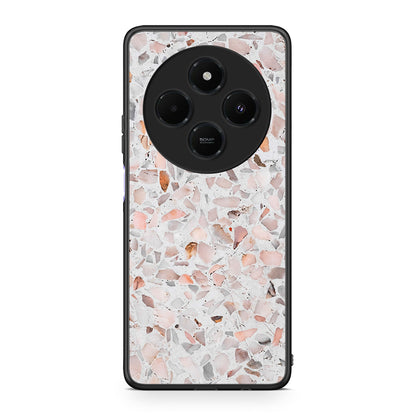 Xiaomi Redmi 14C NFC / A3 Pro / Poco 75 4G / 5G Marble Terrazzo θήκη από τη Smartfits με σχέδιο στο πίσω μέρος και μαύρο περίβλημα | Smartphone case with colorful back and black bezels by Smartfits