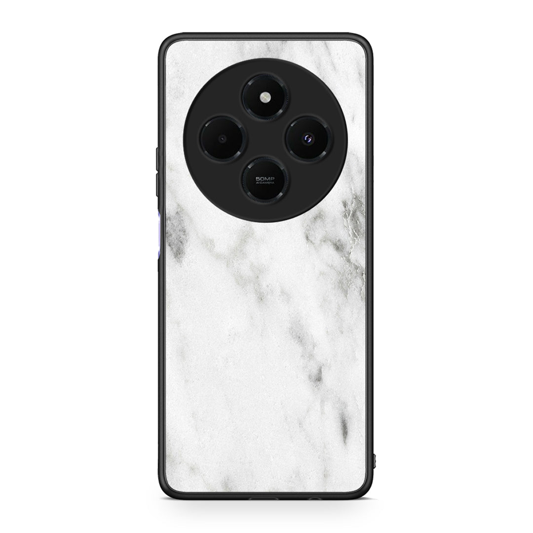 2 - Xiaomi Redmi 14C NFC / A3 Pro / Poco 75 4G / 5G White marble case, cover, bumper