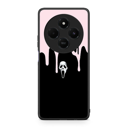 Xiaomi Redmi 14C NFC / A3 Pro / Poco 75 4G / 5G Melting Halloween Mask Θήκη από τη Smartfits με σχέδιο στο πίσω μέρος και μαύρο περίβλημα | Smartphone case with colorful back and black bezels by Smartfits