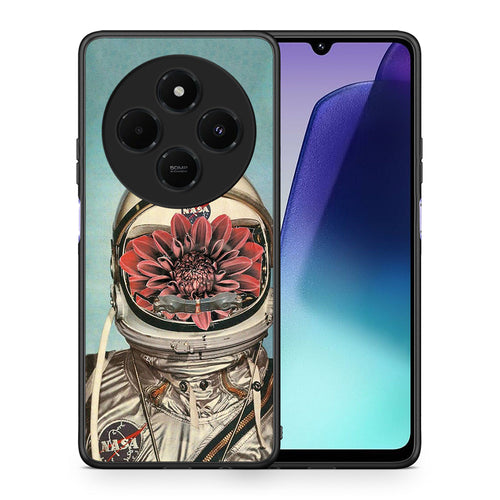 Θήκη Xiaomi Redmi 14C NFC / A3 Pro / Poco 75 4G / 5G Nasa Bloom από τη Smartfits με σχέδιο στο πίσω μέρος και μαύρο περίβλημα | Xiaomi Redmi 14C NFC / A3 Pro / Poco 75 4G / 5G Nasa Bloom case with colorful back and black bezels