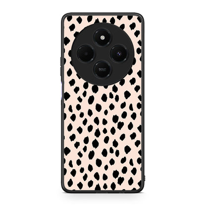 Xiaomi Redmi 14C NFC / A3 Pro / Poco 75 4G / 5G New Polka Dots θήκη από τη Smartfits με σχέδιο στο πίσω μέρος και μαύρο περίβλημα | Smartphone case with colorful back and black bezels by Smartfits